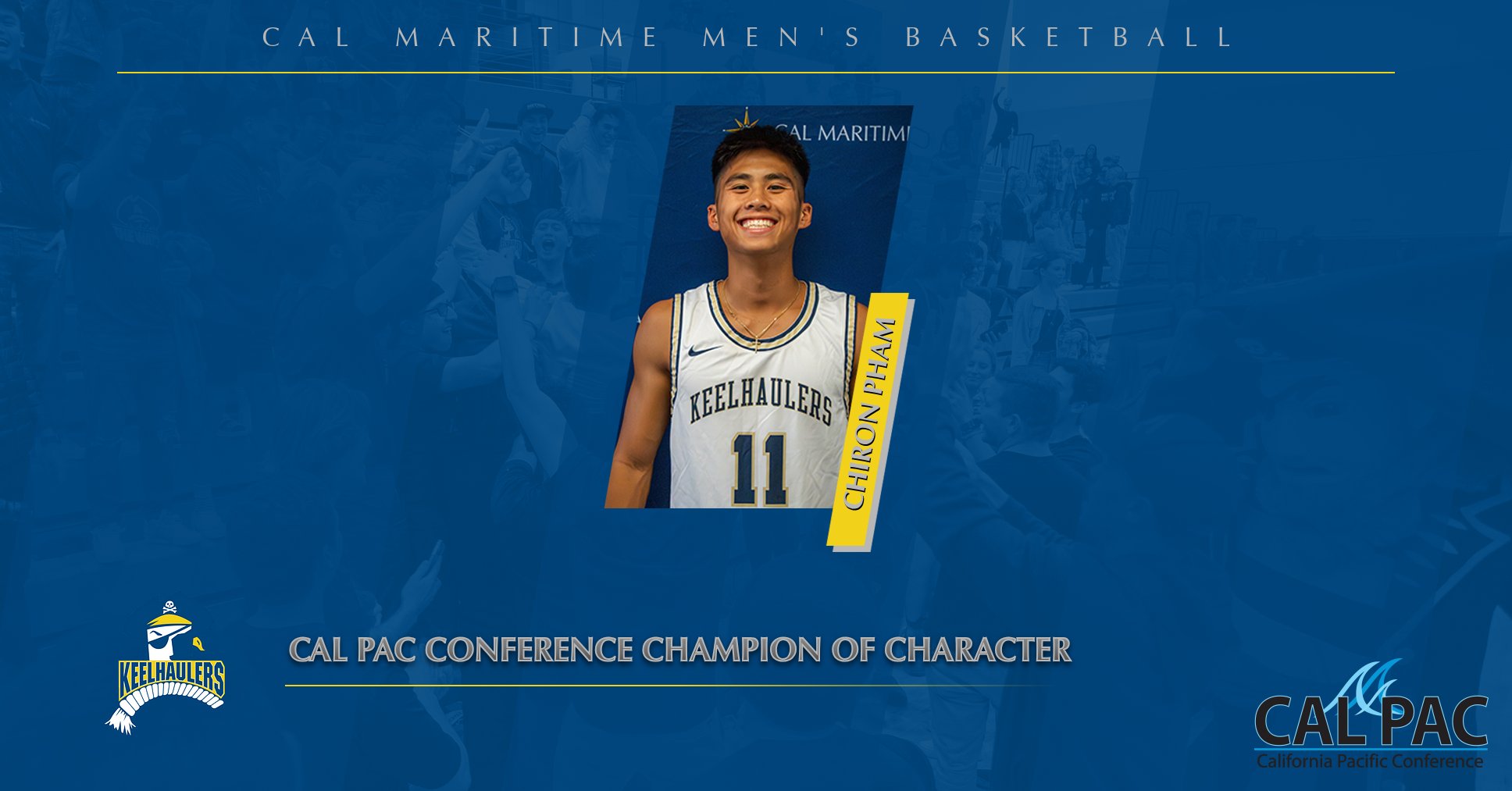 Chiron Pham named Cal Pac Champion of Character