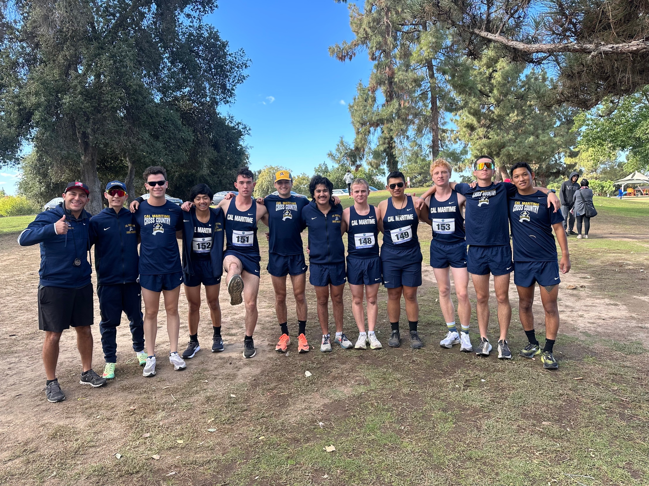 Five top 25 individual finishes lead to third place at Cal Pac Championship