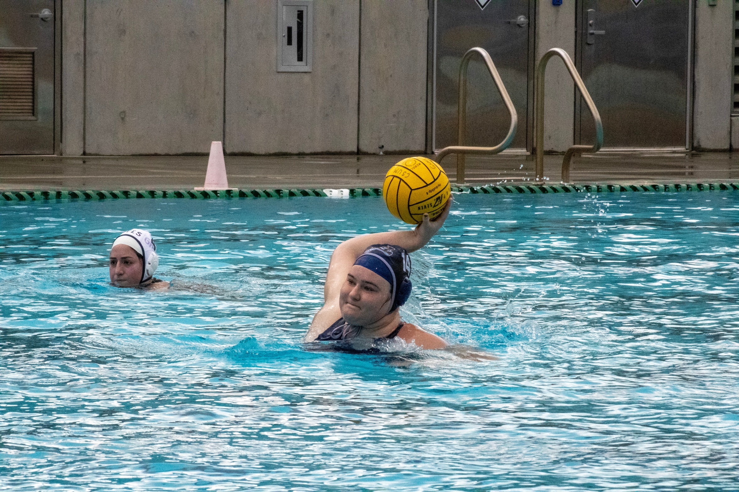 Berth in third place game at stake when CSUM returns to PEAC Pool for Sunday&rsquo;s 9:15 a.m. match
