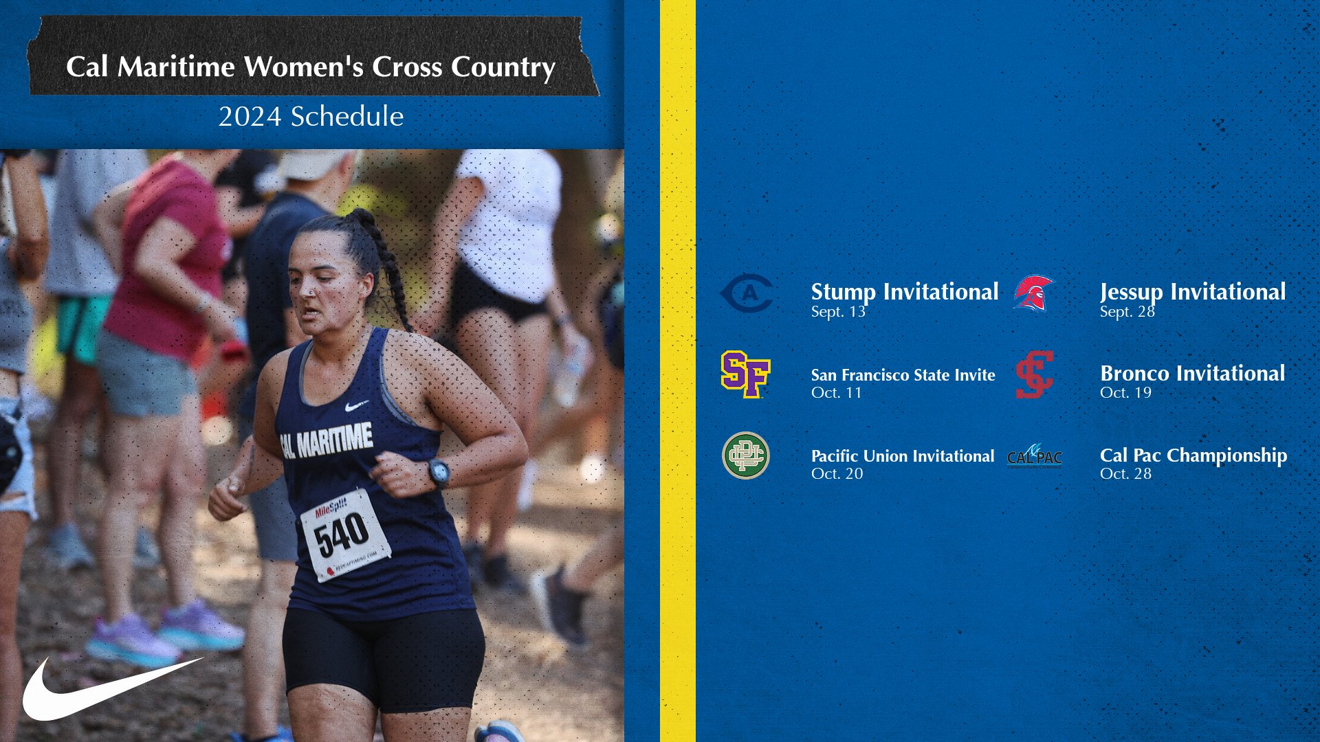 Six meets comprise cross country&rsquo;s 2024 schedule
